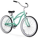 Firmstrong Urban Lady Single Speed - Women's 26' Beach Cruiser Bike (Mint Green)