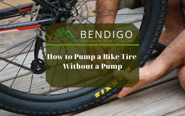 pump up bike tire