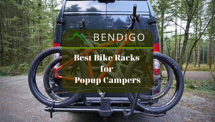 pop up trailer bike rack