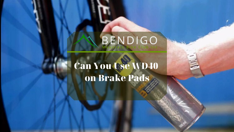 wd40 on bike brakes