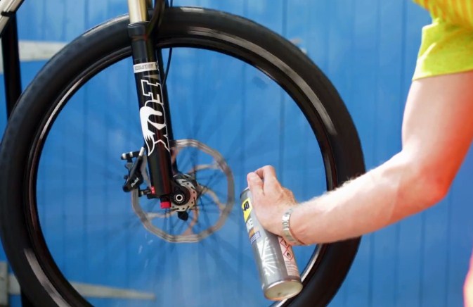 wd40 cycling